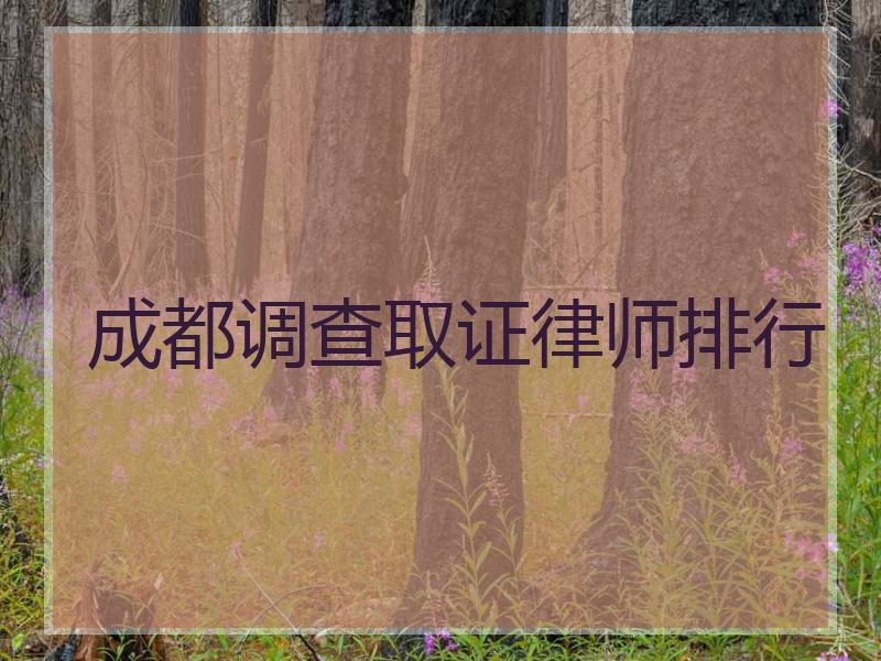 成都调查取证一般多少钱_成都调查取证公司_成都私人调查取证